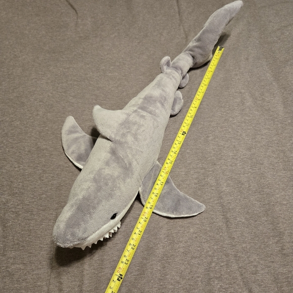 22" Great White Shark Plush - Picture 2 of 5